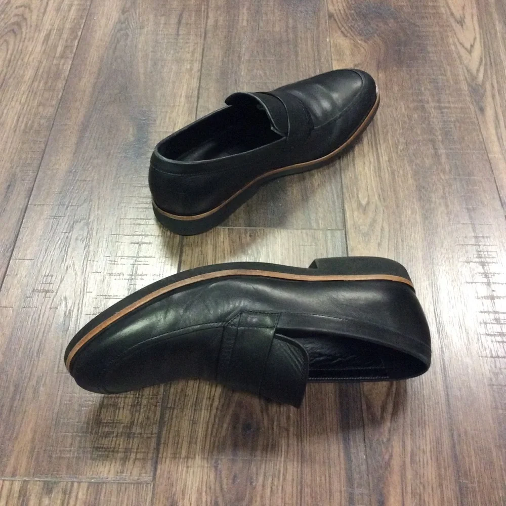 Calvin Klein Mens Forbes Dress Calf Slip On Loafer